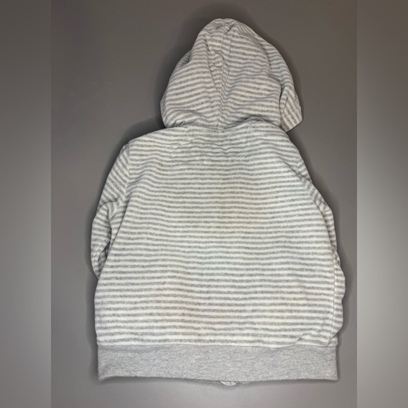 Infant Ralph Lauren Striped Kids Zip Up Hoodie - Picture 3 of 4